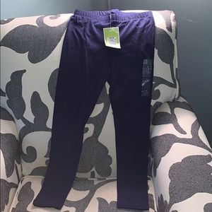 Girls navy blue leggings